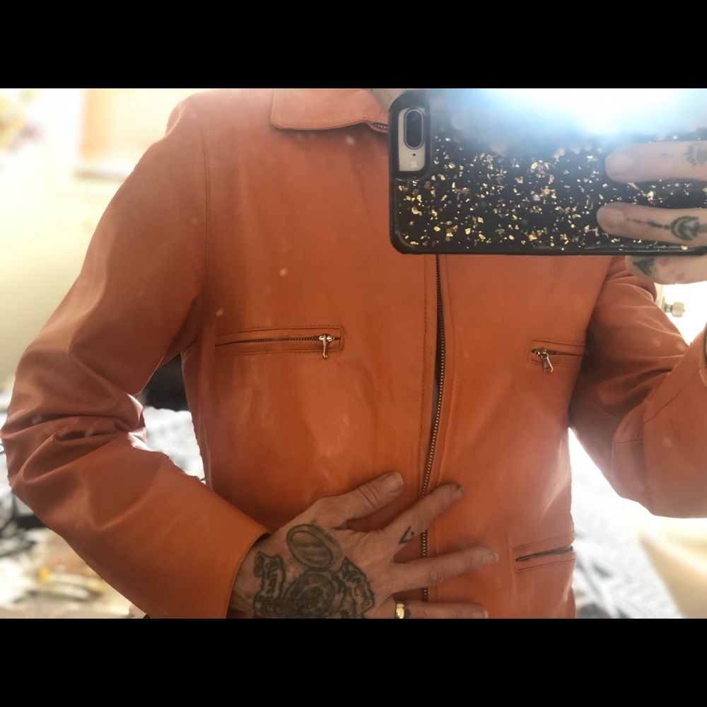Chic leather jacket - Picture 2 of 2